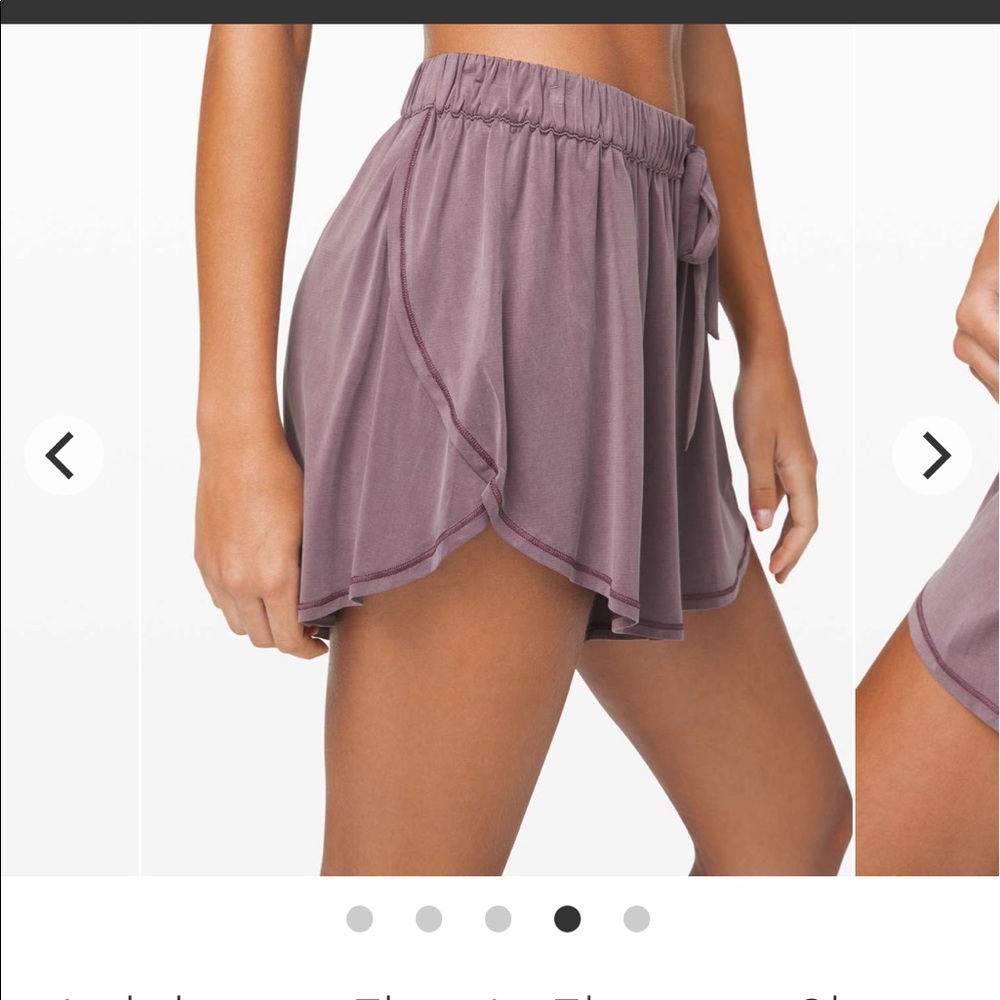ISO Lululemon Flow in Elegance Short sz 6